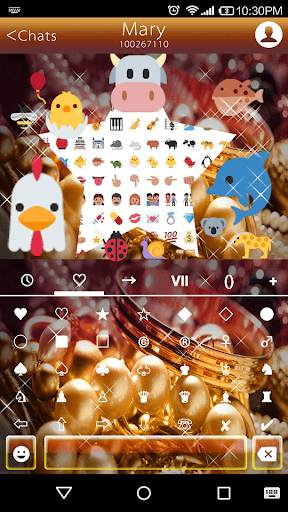 Arabic Jewelry Emoji Keyboard screenshot 3