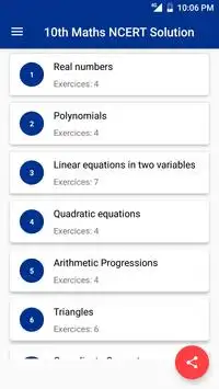 10th Class NCERT Maths Solution screenshot 2
