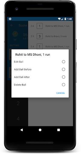 Cricket Scorer - Score Blower screenshot 2