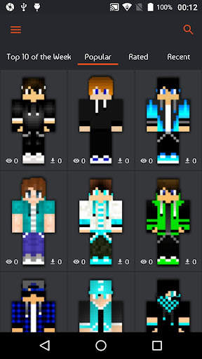 Boys Skins for Minecraft PE screenshot 1