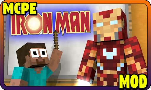 Addon Iron Man MCPE - Minecraft Mod screenshot 2