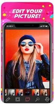 Pp Camera & PicsArt HD Photos Editor Collage Maker screenshot 3