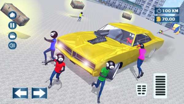Stickman Destruction Car Driving 3D: Annihilation screenshot 8