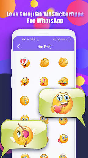 Love EmojiGif WAStickerApps For WhatsApp screenshot 2