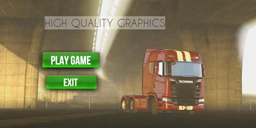 permainan simulator truk screenshot 1