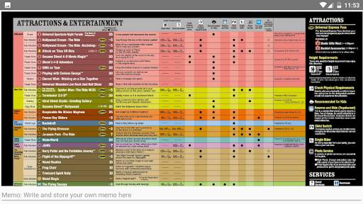 USJ MAP UNIVERSAL STUDIOS JAPA screenshot 6