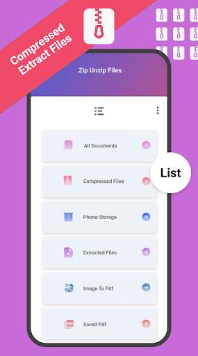 Zip Unzip file-extractor & fast zip file reader screenshot 6
