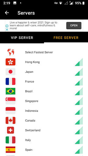 VPN Warrior – Free VPN Unlimited Browsing VPN screenshot 3