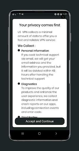 VPN proxy USA VPN Sucure proxy screenshot 3