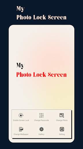 My Photo Lock Screen screenshot 1