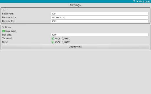 UDP Terminal screenshot 5