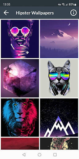 Hipster Wallpapers 5 تصوير الشاشة