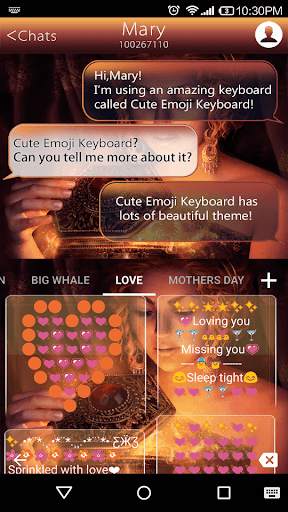 Magic Emoji Keyboard Wallpaper स्क्रीनशॉट 4