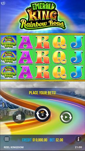 Emerald King Rainbow Road Slot screenshot 2