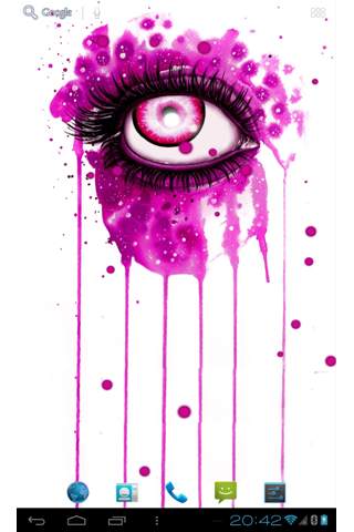 Beautiful Eyes : Look at me Live wallpaper screenshot 3