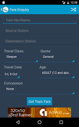 Indian Rail Train Status screenshot 14