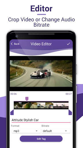 Video to Mp3 cutter- video con screenshot 2