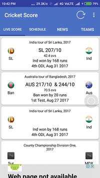 Live Cricket Score screenshot 7