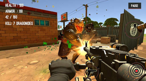 Monster Killing City Shooting II screenshot 1