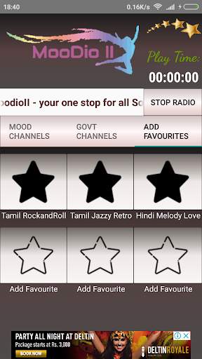 Moodio II –Radio Streaming App, Air Music screenshot 3