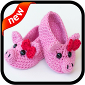 Baby Knitted Shoes Ideas icon