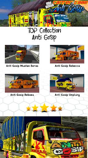 Mod Bussid Livery Truck Canter screenshot 2