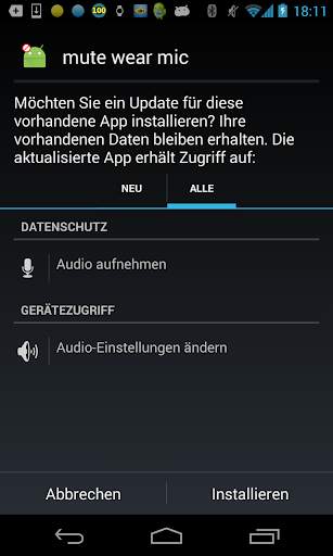 mute wear mic screenshot 2