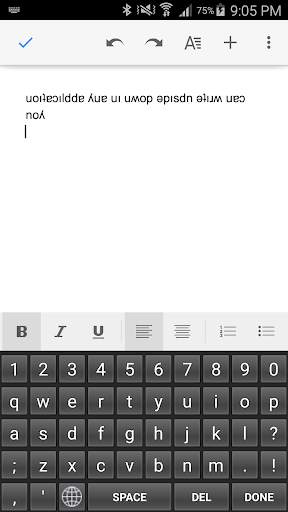 umopdn Upside Down Keyboard स्क्रीनशॉट 4