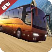 Off-road modern bus driving 1
