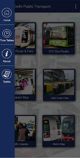 Delhi Public Transport - Metro and DTC Bus Routes screenshot 7