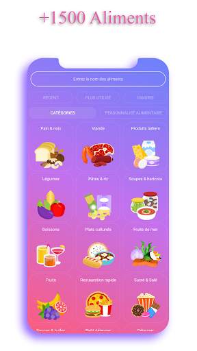 Compteur de Calories - EasyFit screenshot 2