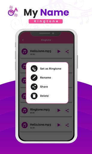 My Name Ringtone Caller Tune screenshot 4