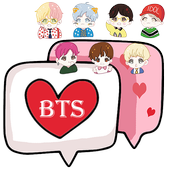 BTS idol messenger - BTS Messenger icon