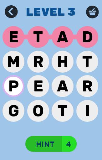 Food Search - Word Game screenshot 3