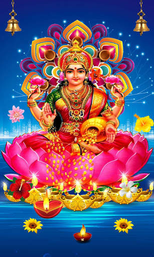 Lakshmi Devi Blessings Theme Live Wallpaper screenshot 7
