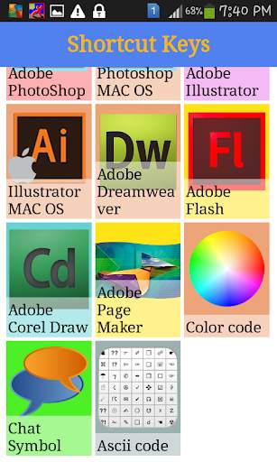 Computer Shortcut Keys screenshot 4