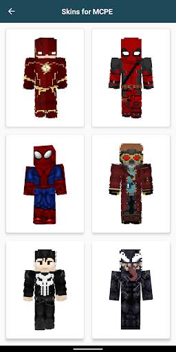 Superhero Skins for Minecraft screenshot 1