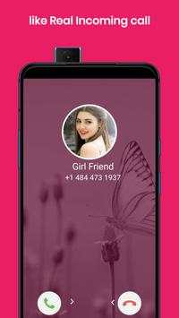 Fake call - Fake Incoming Call, Prank Phone call screenshot 1