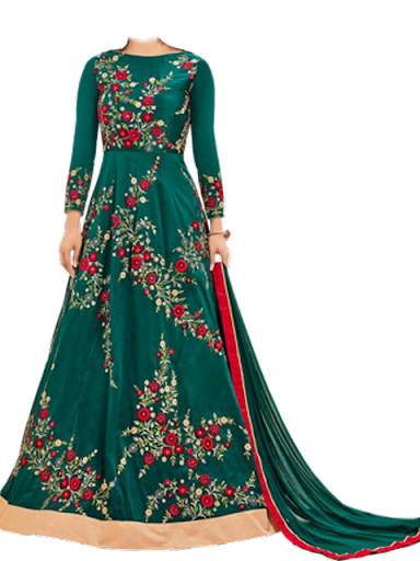 Anarkali Dress Photo Suit screenshot 14