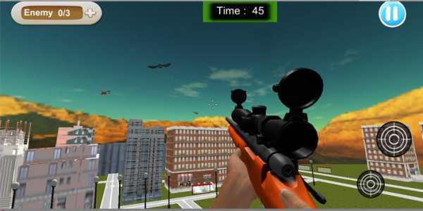 City sniper shooting 3D: City crime FPS game स्क्रीनशॉट 5