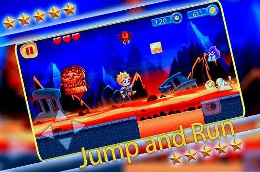 Super Angel : Jungle Run Dash Jump and Fire screenshot 3