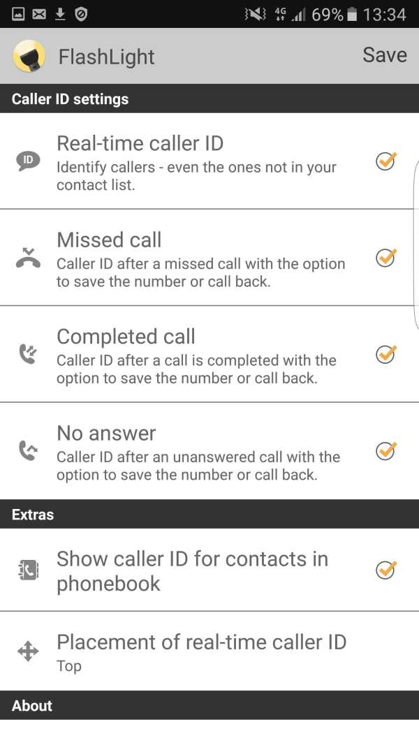Flashlight screenshot 4