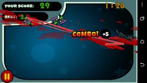 Space Zombie Slasher screenshot 4