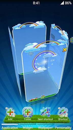 Good Day Next Launcher theme screenshot 2