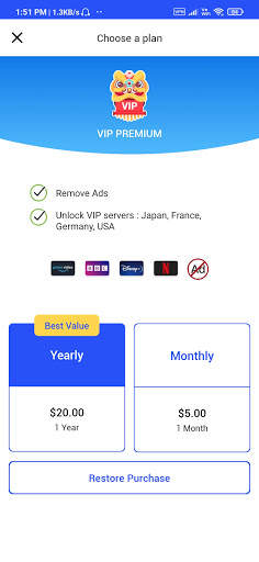 Sure VPN - Fast Secure VPN screenshot 4
