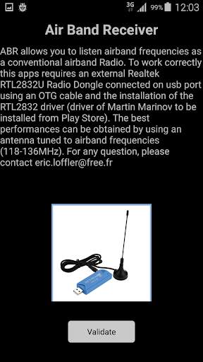 Air Band Receiver screenshot 2