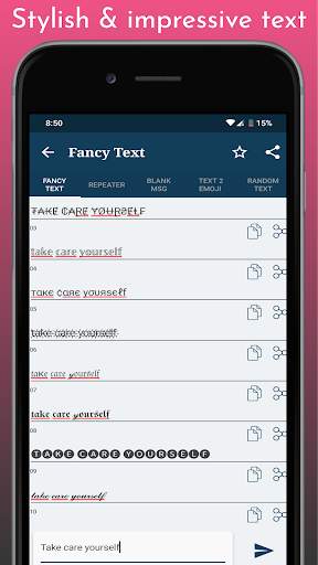 Text Style Generator - Text Repeater, Fancy Text screenshot 1