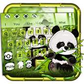 Cute Panda Keyboard Theme 10001005