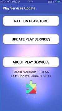 Play Services Updates screenshot 1