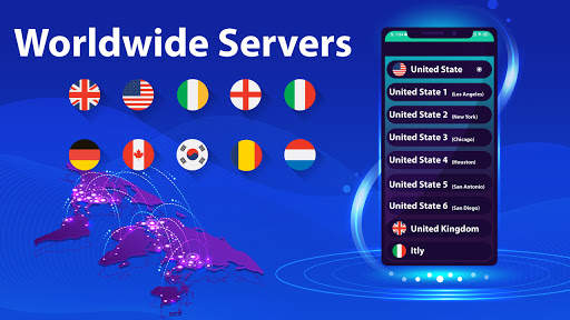 VPN Pro: Super VPN Fast Proxy Servers screenshot 1
